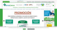 Desktop Screenshot of farmacrema.com